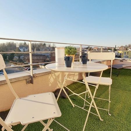 Le Smart - Parking - Terrasse - Wifi - Mulhouse - Relax Bnb Pfastatt 外观 照片
