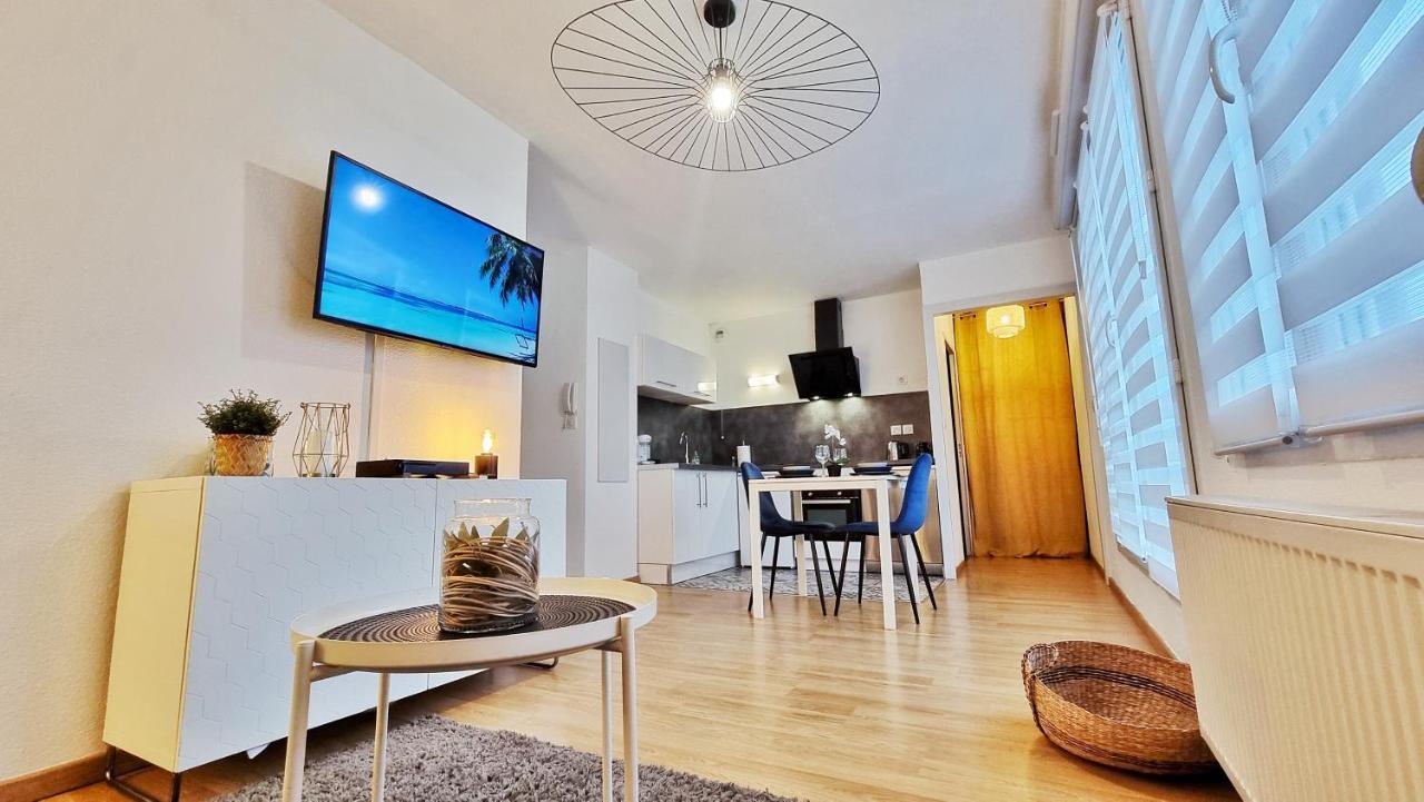Le Smart - Parking - Terrasse - Wifi - Mulhouse - Relax Bnb Pfastatt 外观 照片