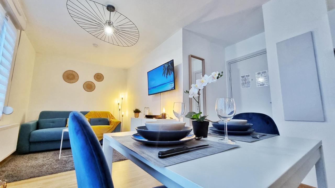 Le Smart - Parking - Terrasse - Wifi - Mulhouse - Relax Bnb Pfastatt 外观 照片
